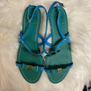 Tory Burch color block Sandals